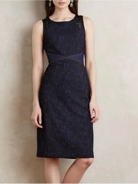 Anthropologie Moulinette Sours Larkin Sheath Dress ~ NWT